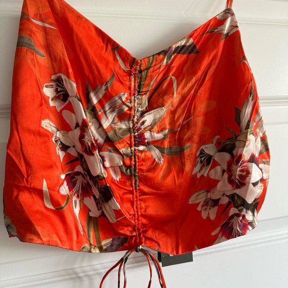 ALLSAINTS Alexia Dorada Crop Top NWT - Picture 6 of 11